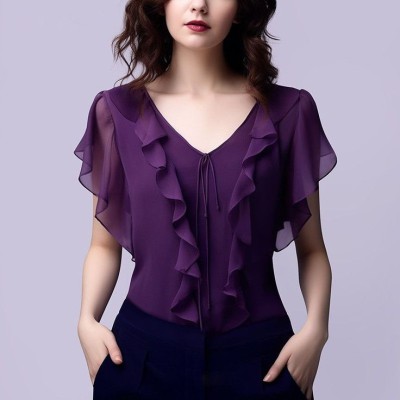 CHINA RIB FABRIC POLO-BROWN