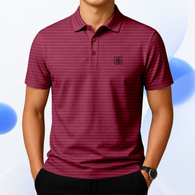 CHINA RIB FABRIC PREMIUM POLO-DEEP MEROON